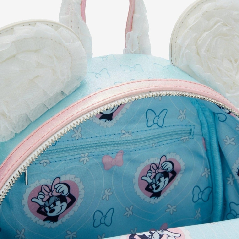 Loungefly Minnie Mouse Ruffled Ears - Picture 3 of 3